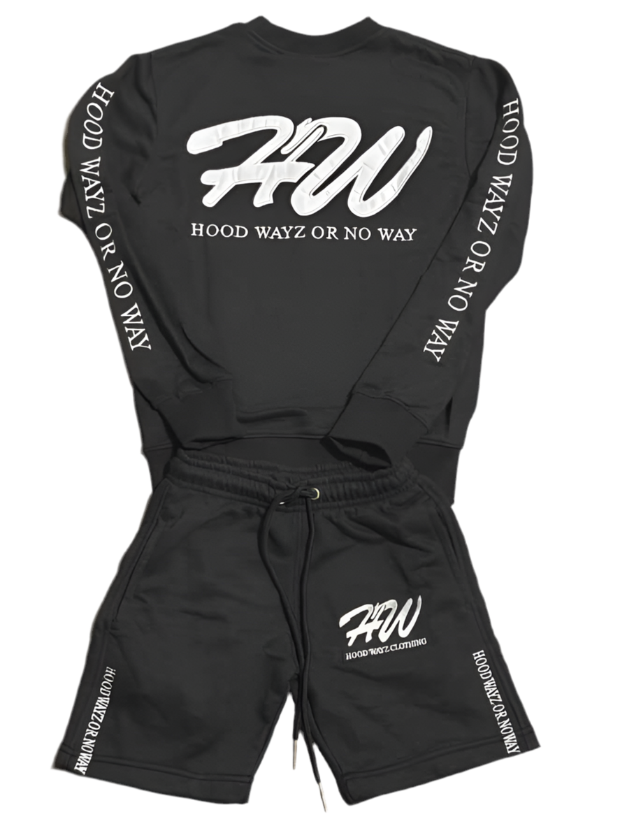 Black Short Set