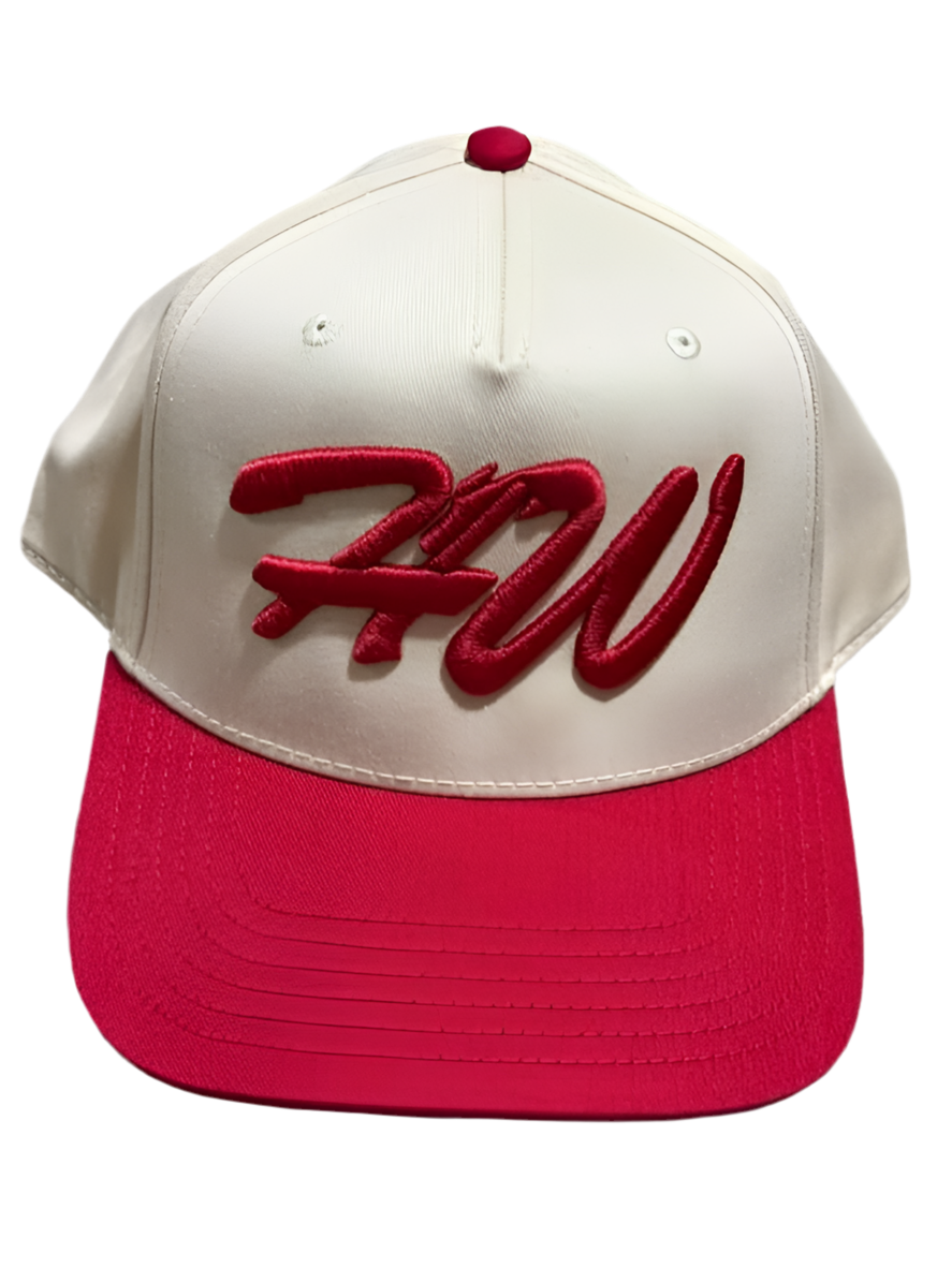 Nude & Red Trucker Hat
