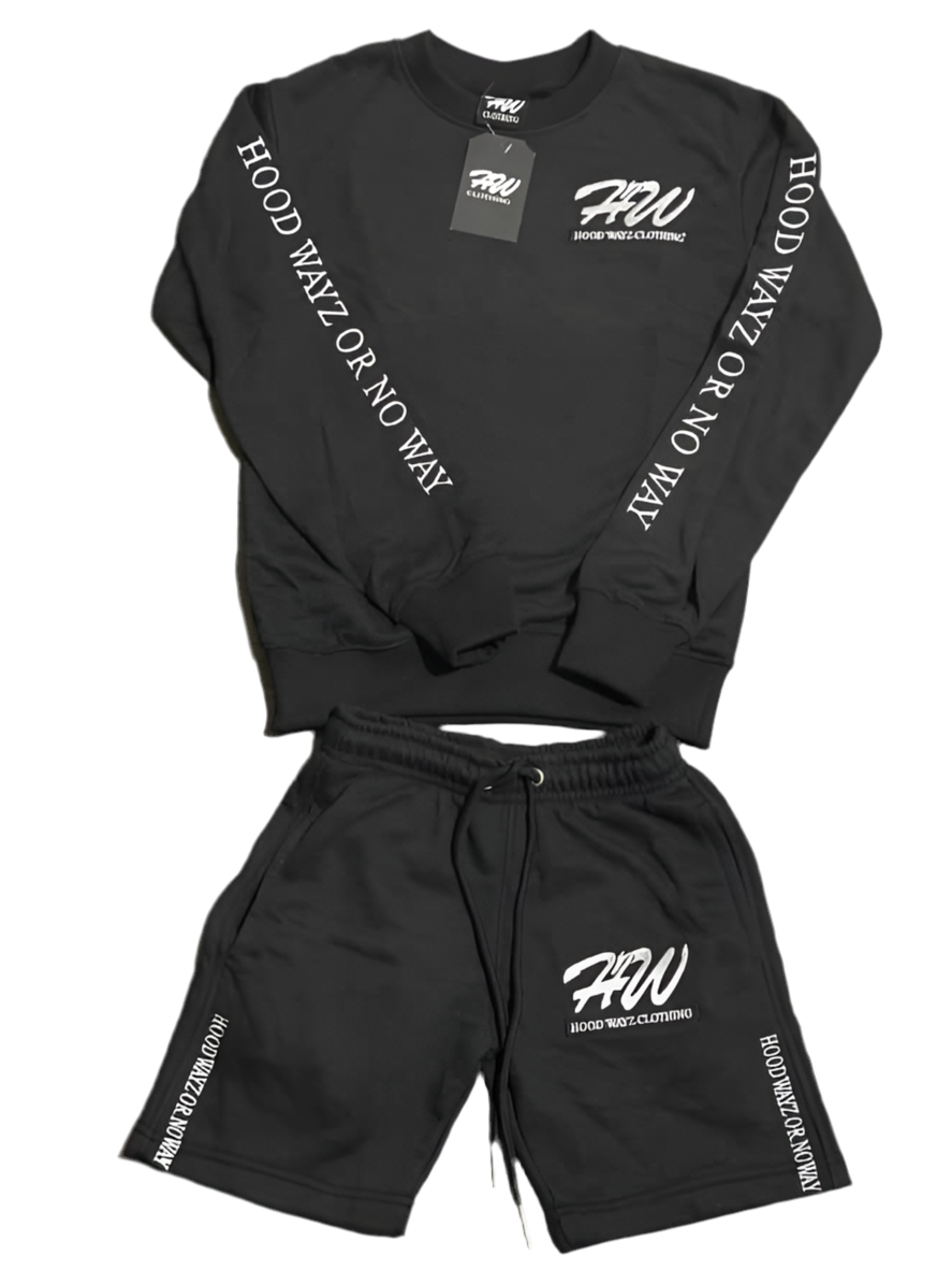 Black Short Set