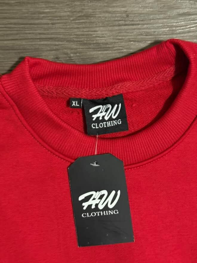 Red Short Set