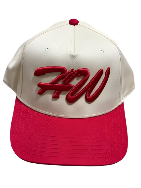 Nude & Red Trucker Hat