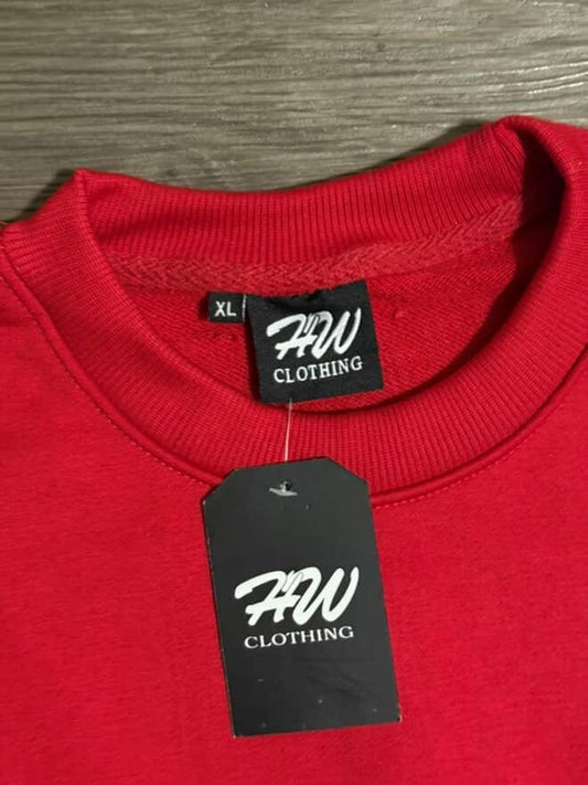Red Short Set