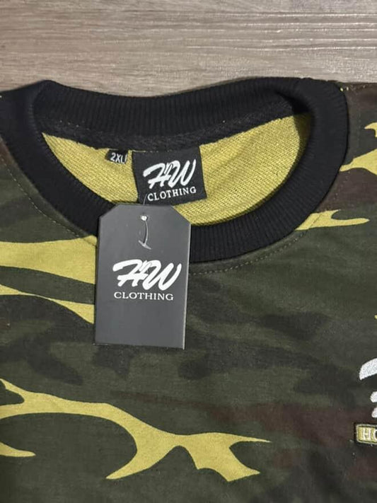 Camo Short Set